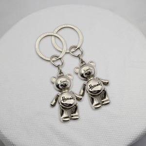 Travelpro Custom Harrods 3D Lovely <span class=keywords><strong>Bear</strong></span> <span class=keywords><strong>Metal</strong></span> Animal Llavero para regalos de recuerdo y decoración - Product Image 3