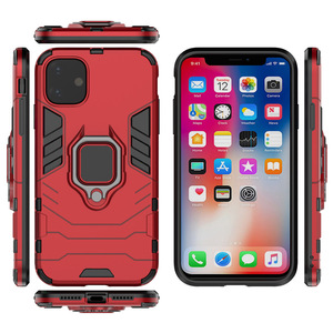 Haute qualité antichoc porte-anneau support voiture étui de téléphone portable couvre pour Apple iPhone 11 12 13 14 15 XS MAX XR 6 7 <span class=keywords><strong>8</strong></span> <span class=keywords><strong>Plus</strong></span> - Product Image 1