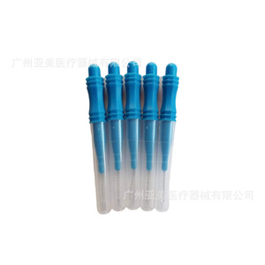 Brosse à dents interdentaire de type I avec fil dentaire en plastique et en nylon et brosse à cure-dent - Product Image 5