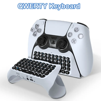 Clavier sans fil JYS-P5121 BT 3.0, contrôleur de chat pour manette PS5, mini clavier pour joystick PS5