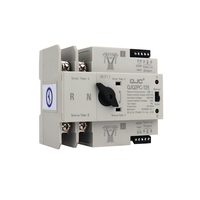 QJC Offre Spéciale 2P 32A 40A 50A 63A 100A 125A 230V Commutateurs d'alimentation Commutateur de transfert automatique à double alimentation sans coupure ATS
