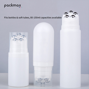 หลอดนวดแบบลูกกลิ้ง 5 ลูก แบบกำหนดเอง – บรรจุภัณฑ์บีบเปล่าทำจาก PE/พลาสติก สำหรับครีมทาคอและโลชั่นทาตัว, ผู้ผลิตหลอดเครื่องสำอาง - Product Image 3