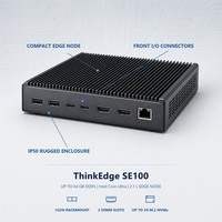Nouveau serveur d'inférence IA compact Edge SE100 avec processeur Intel Celeron pour l'edge computing