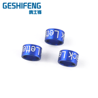 Gsf usine multicolore commande Ring coloré la meilleure qualité pour oiseau pigeon volaille personnaliser anneaux de jambe