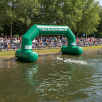 Arche de Cible Gonflable Personnalisée Étanche pour Événements de Natation et Courses – Prix Usine