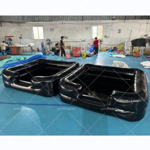 Piscina <span class=keywords><strong>inflable</strong></span> negra cerrada personalizada para adultos y niños - Product Image 6
