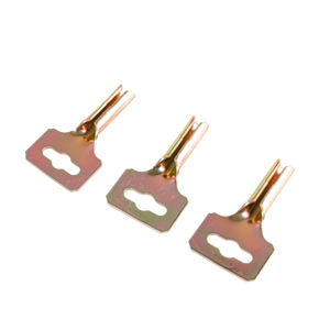 Clip de suspension de <span class=keywords><strong>plafond</strong></span> à goupille fendue en acier zingué, ancre à clé <span class=keywords><strong>pour</strong></span> systèmes de plafonds suspendus en plaques de plâtre - Product Image 3