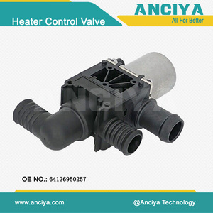 Heater Water Valve Control Valve 64126950257 Electric Actuator ON OFF <b>ABS</b> Plastic Wall Mounted Easy Install - Product Image 2