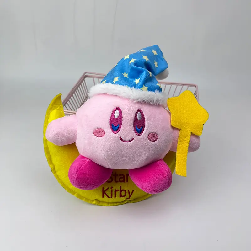 Jm Cartoon Kirby Plüschtiere für Mädchen Sweet Pink Kirby Plüsch tier Gefüllte Spielzeuge Kinder Plüsch Frauen Umhängetasche Geschenke Spielzeug