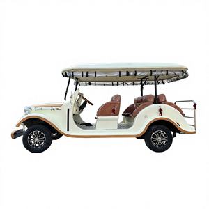 Golf Cart Elettrico Retrò Omologato per Strada, 8 Posti, Certificato CE, Classico per Turismo e Visite Guidate, Prezzo di Fabbrica, Vendita Diretta - Product Image 6