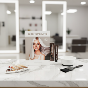 JiaYing Brown Permanent Hair Dye Cream Single Tube Ammonia Free Gray Coverage Long Lasting Salon Professional Hair Color Cream - Product Image 5