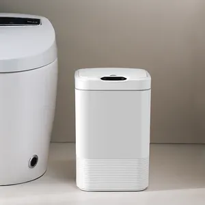 30L Big Intelligent Auto Sensor Dustbin Smart Trash Can Infrared Induction Garbage Automatic Waste Bin Touchless Kitchen