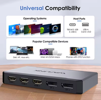 Base de Conexión Universal WAVLINK WL-UG7701 USB-A USB-C para Laptop, Pantalla Triple 4K