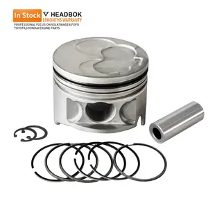 Vendite dirette della fabbrica di HEADBOK nuove parti del motore 2KD pistone per 2.5L Toyota Hilux Fortuner Innova Hiace