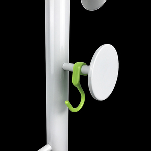 Cinese camera da letto di vendita calda di buona qualità 7 ganci in metallo sport vestiti albero di natale appeso in piedi piano cappotti rack appendiabiti - Product Image 5