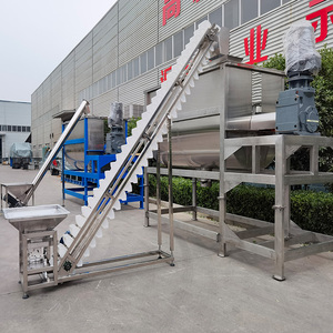 Ngang 500L 1000L hóa chất xoắn ốc <span class=keywords><strong>Ribbon</strong></span> Máy xay sinh tố bột trộn - Product Image 3