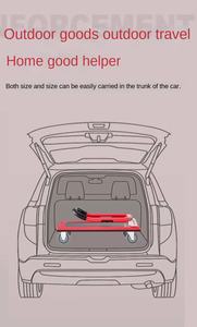 हॉट सेलिंग 72*48 सेमी 200 किलोग्राम भारी शुल्क फोल्डेबल चार पहिया एल्यूमीनियम मिश्र धातु प्लेटफॉर्म गोदाम हैंडकार्ट ओएम शॉपिंग टूल पोर्टेबल - Product Image 6