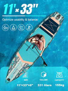 Tabla de <span class=keywords><strong>Paddle</strong></span> <span class=keywords><strong>Surf</strong></span> Inflable Extra Ancha de <span class=keywords><strong>11</strong></span> pies, SUP para Yoga, Pesca y Mascotas, Tabla de <span class=keywords><strong>Paddle</strong></span> <span class=keywords><strong>Surf</strong></span> Estable y Ligera para Principiantes - Product Image 2