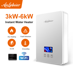 Calentador de Agua Eléctrico Instantáneo de 220-240V 50Hz, Tamaño Mini, Pantalla LED, 2-6L/min, Protección Contra Sobrecalentamiento, Repuestos Gratis para Escuelas - Product Image 6