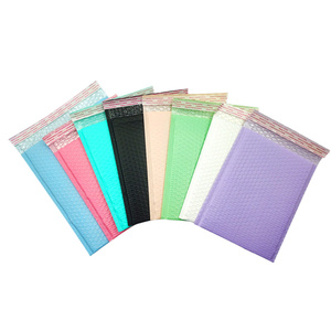 18x53 cm/7x9inch Màu Đen poly bong bóng Túi bưu phẩm phong bì độn số lượng lớn bong bóng lót bọc cho giày gửi thư bao bì cho vớ lông - Product Image 1