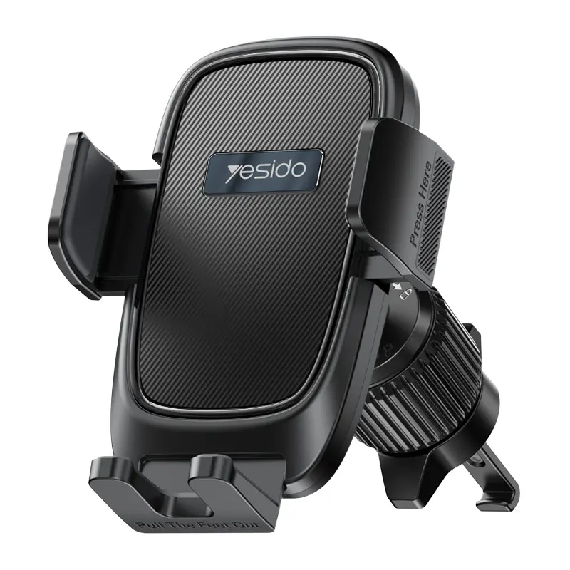 Yesido 360 graus rotação livre funciona com todos os telefones Air Vent Outlet Type Car Phone Holder