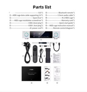 Fiio S15 Tất Cả-Trong Một Độ Nét Cao Kỹ Thuật Số Phát Lại Giải Mã Máy Nghe Nhạc Dsd Âm Nhạc Máy Nghe Nhạc Cho <span class=keywords><strong>Bluetooth</strong></span> Kỹ Thuật Số Bàn Turntable HDD - Product Image 6