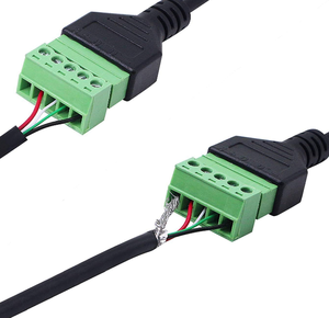 RJ45 Nam đến 8 pin vít thiết bị đầu cuối kết nối, RJ45 8P8C đến 8Pin Bolt vít loại thiết bị đầu cuối kết nối cho CAT5/<span class=keywords><strong>6</strong></span>/7 Ethernet Extender - Product Image 6