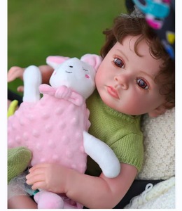 55cm Reborn Doll Toddler Girl 3D Peau Réaliste Bébé Silicone Réaliste Reborn Dolls - Product Image 6