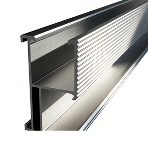 Rail PV en aluminium avec résistance au vent élevée 60 m/s et résistance à la neige 3 KN/m pour un montage fiable des panneaux solaires sur toits en tuiles - Product Image 5