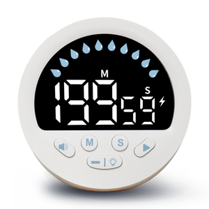<span class=keywords><strong>Timer</strong></span> Digitale Impermeabile per Doccia con Ventosa, Ampio <span class=keywords><strong>Display</strong></span> <span class=keywords><strong>LCD</strong></span>, Orologio Conto alla Rovescia per Cucina e Studio - Product Image 2