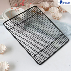 Baking Cooling Rack 26x23cm Carbon Steel Durable Oven Safe Dishwasher Safe For Pastry Baking - Product Image 3
