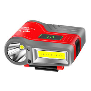 Hn-T51 ไฟหน้าแบบชาร์จไฟได้ 3000 มิลลิแอมป์ LED ปรับได้สำหรับตกปลากลางคืนพร้อมคลิปหนีบหมวกเซ็นเซอร์ - Product Image 1