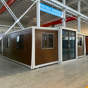 Maison préfabriquée de luxe bon marché en conteneur de 20 pieds avec cuisine extérieure, 5 chambres à coucher, Dubaï, maison modulaire mobile - Product Image 1