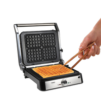 Barbecue électrique portable professionnel avec plaque antiadhésive et support pliable en aluminium pour usage domestique
