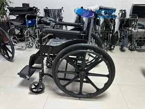 High-Quality <strong>Mobility</strong> <strong>Chair</strong>: Steel Frame Manual Wheelchair for All Needs - Product Image 2