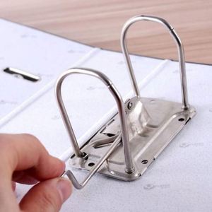Classeur à levier A4 en plastique avec 2 anneaux de 3 pouces, poignée et trou de maintien pour les doigts, organiseur de documents - Product Image 4