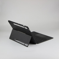 Casing pelindung Keyboard nirkabel, casing pelindung Keyboard untuk Samsung Tab S9 Fe 12.4 inci Tab A8/A9