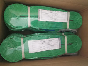 공장 판매 헤비 듀티 폴리에스터 1T 2T 3T 4T 5T 6T 8T 10T 12T 슬링 스트랩 리프트용 플랫 웨빙 슬링 벨트 - Product Image 4