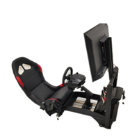 Jeu en ligne vidéo jeu de voiture de course volant réglable en hauteur simulateur de conduite pour PC PS5 Logitech G920 G29