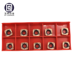 Inserto CNC de fresa de carburo de alta alimentación SOMT100420ER para mecanizado de aluminio y acero inoxidable herramientas de corte OEM personalizables - Product Image 3