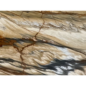 Piedra Dorada Italiana para Encimeras de Cocina, Isla, Baño, Suelo, Mesa de Centro, Personalizable para Casas, Resorts y Hoteles |   Losa de Mármol Masso Oro - Product Image 4