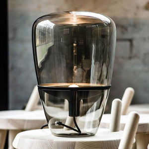Postmodern Minimalist Creative Dining Table Glass