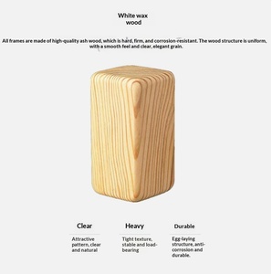 Sillón de Salón Nórdico Moderno de Madera Maciza, Duradero y Portátil, para Dormitorio, Sala de Estar, Exteriores y Uso en Villas - Product Image 6