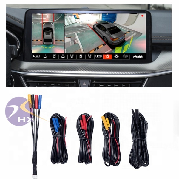 360 Degree Car Camera System with Night Vision for Toyota Prado 1080p Resolution 360 View Car Camera System