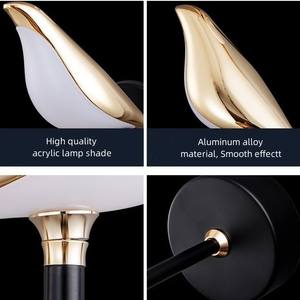 JYLIGHTING, lámpara de pared <span class=keywords><strong>LED</strong></span> nórdica moderna para pájaros, luz de Metal decorativa Simple <span class=keywords><strong>con</strong></span> ángulo de haz ajustable, hogar, comedor, cocina - Product Image 3