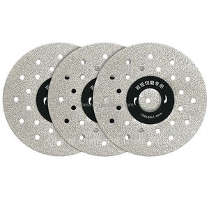 Disque de meulage de coupe de carreaux diamantés brasés sous vide de 4 pouces bon marché disque de coupe en grès <span class=keywords><strong>Dekton</strong></span> lame de scie pour la céramique - Product Image 2