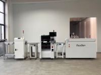 Machine automatique de placement de composants SMT NeoDen9 pour l'assemblage de composants SMD sur PCB, conception en boucle fermée avec grille magnétique en XY