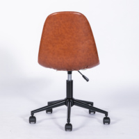 Fauteuil de réunion moderne en similicuir PU, réglable en hauteur, avec appui-tête réglable, dossier croisé, confortable et pivotant