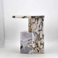 Canapés blancs nordiques pour salon, table d'appoint moderne, table basse ronde en marbre pour café