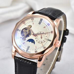 High Quality Waterproof <strong>Skeleton</strong> <strong>Mechanical</strong> Watch Leather Strap Automatic <strong>Mechanical</strong> Watch Fashion Casual Business Men's <strong>Clock</strong> - Product Image 3